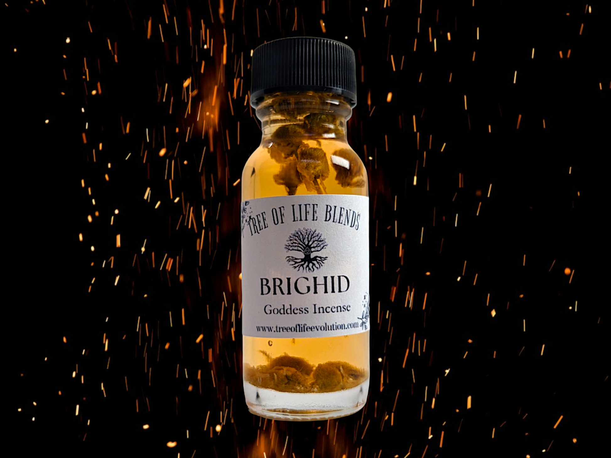 Brighid Goddess Oil | Irish Goddess of Wisdom, Poetry, Healing, Protection and Smithing | Essential Oil Blend