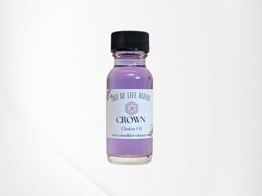 Crown Chakra Oil | Crown Chakra Essential Oil Blend | Crown Chakra Ritual Oil