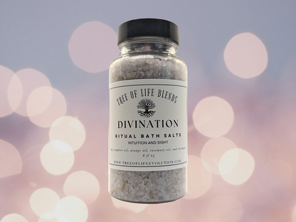 Divination Bath Salts | Intuition Bath Salts | Dead Sea & Essential Oil Bath Salts