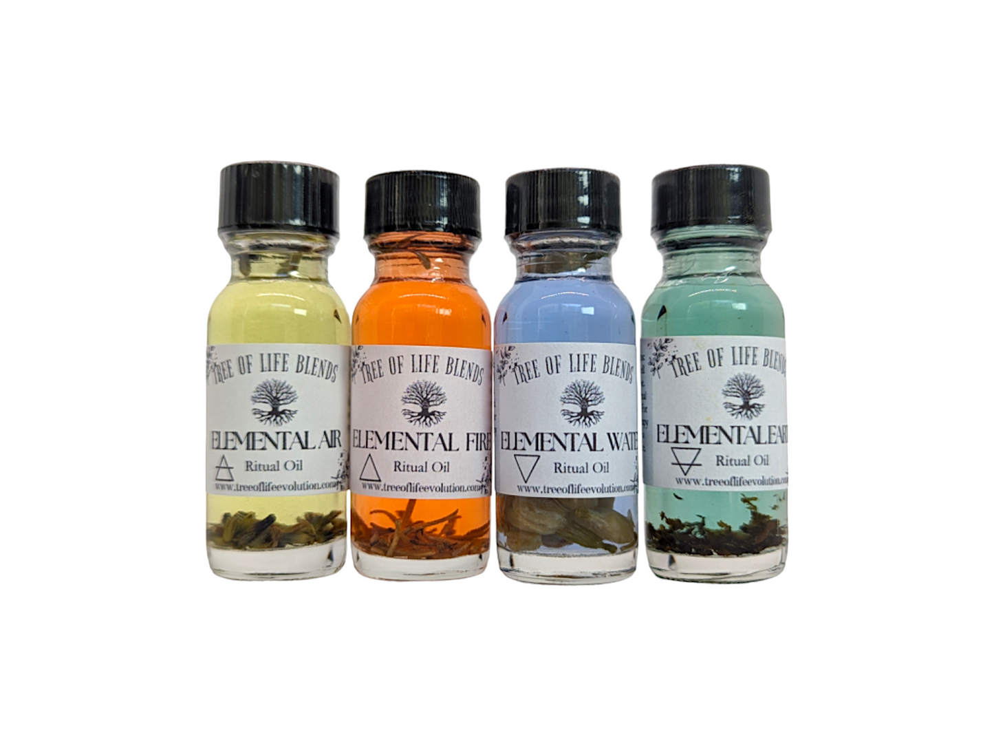 Four Elements Oils Collection | Earth, Air, Fire, Water Elemental Oil Collection