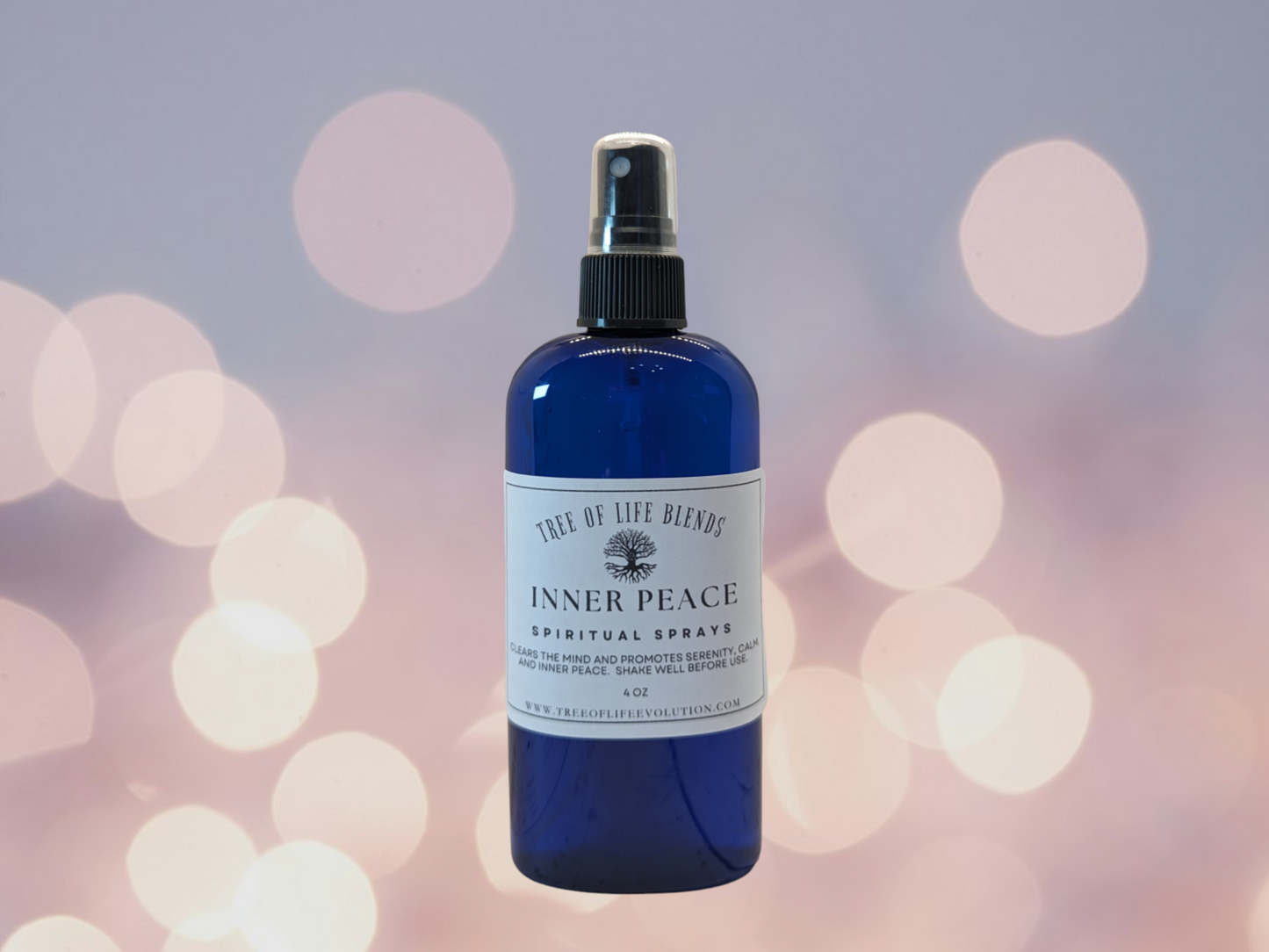 Inner Peace Aromatherapy Spray | Smokeless Smudge Mist | Yoga Mat Spray | Essential Oil Infused Aromatherapy