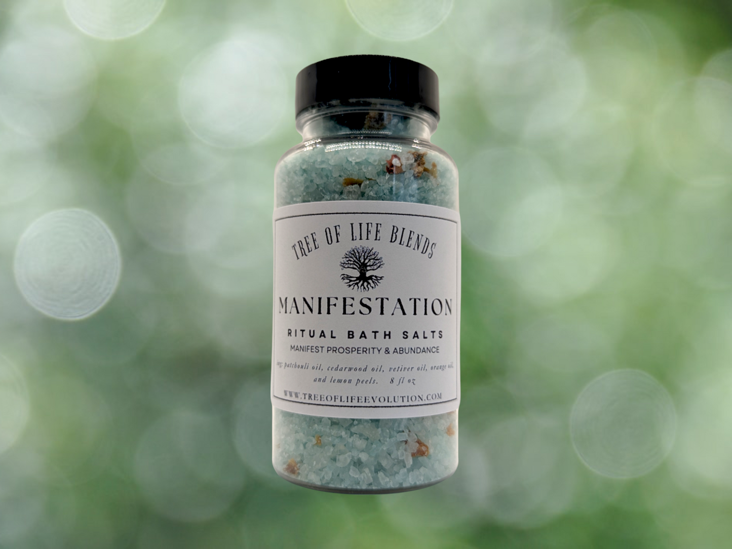 Manifestation Bath Salts | Prosperity Bath Salts | Dead Sea & Essential Oil Bath Salts