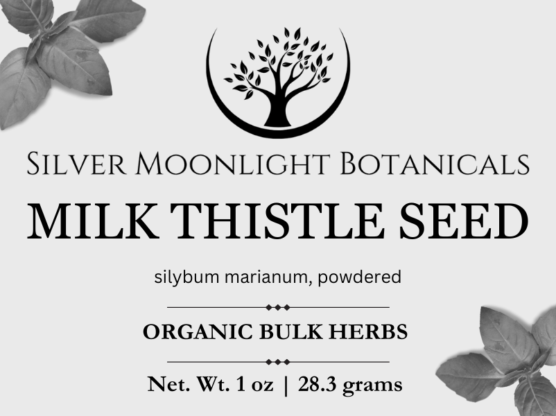 Milk Thistle Seed Powder | Organic Milk Thistle Seed Powder | Silybum marianum