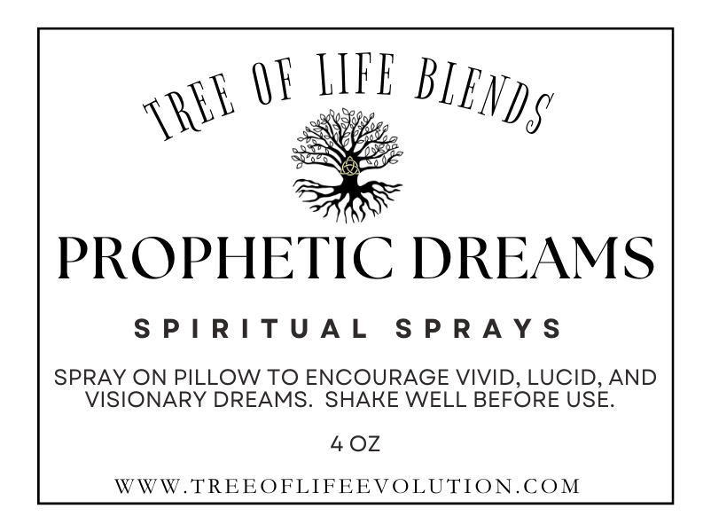 Prophetic Dreams Aromatherapy Spray | Smokeless Mist | Pillow Spray | Essential Oil Infused Aromatherapy