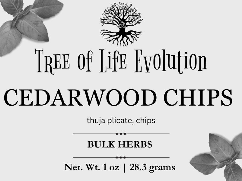 Cedarwood Chips | Thuja plicata