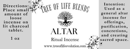 Altar Ritual Incense | General Purpose Incense | Wiccan Incense