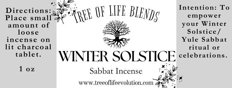 Winter Solstice Incense | Yule Incense | Sabbat Incense