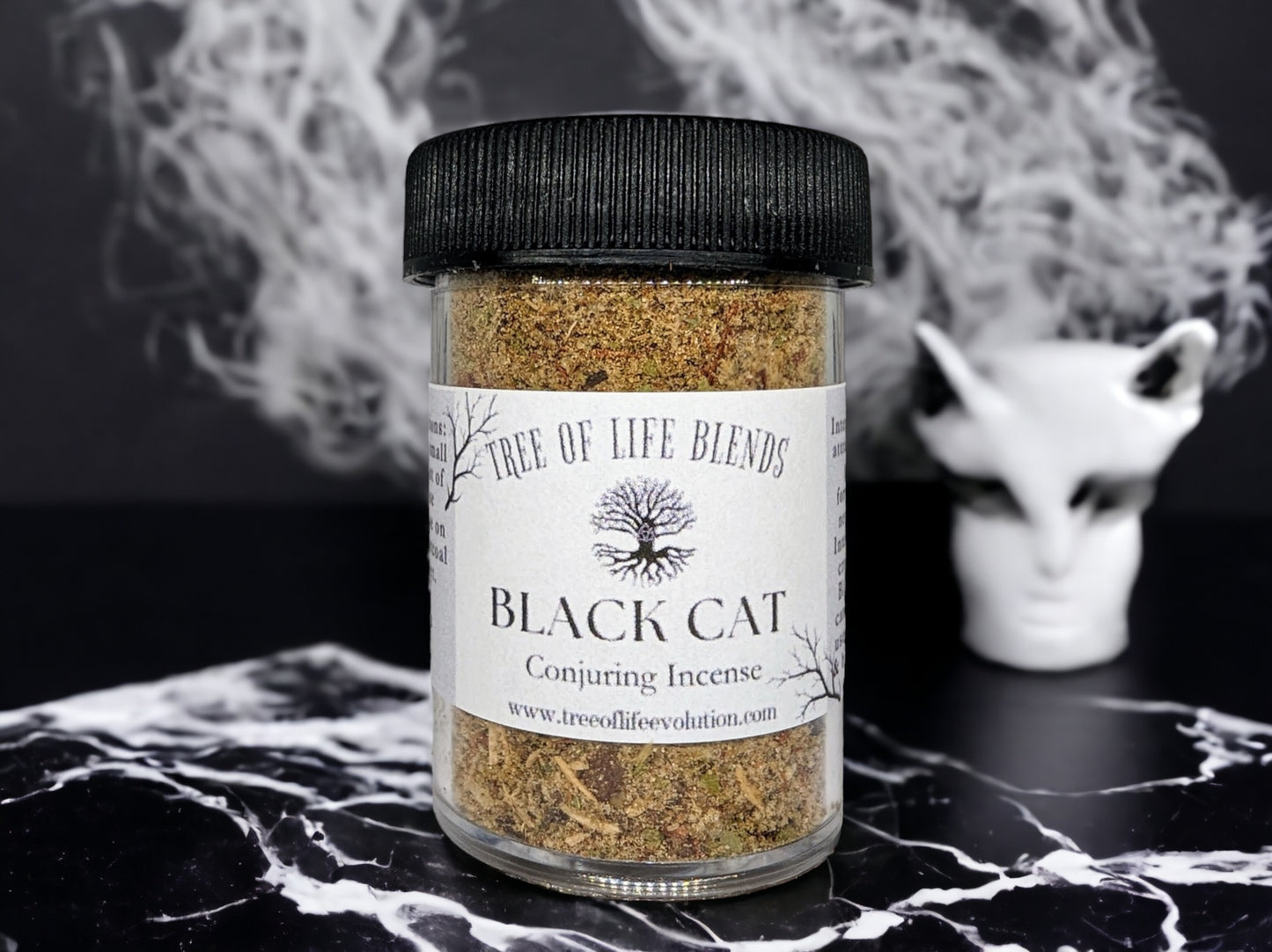 Black Cat Conjuring Incense | Luck Incense | Black Cat Ritual Incense