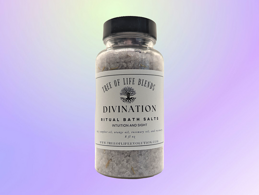 Divination Bath Salts | Intuition Bath Salts | Dead Sea & Essential Oil Bath Salts