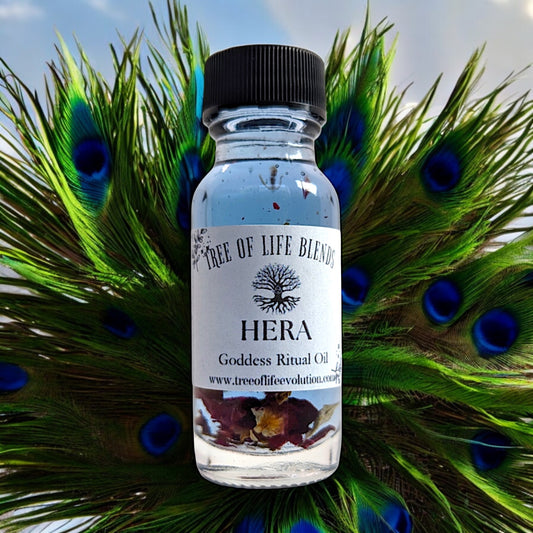 Hera Goddess Oil | Divine Sovereignty, Loyalty, and Protection of Women