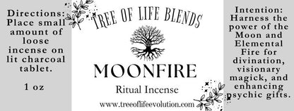Moonfire Incense | Scrying Incense | Divination Incense | Ritual Incense